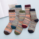 Outdoor Sock Hike Chunky Sock Thick Rich Wool Sock Thermal Socks Winter Autumn