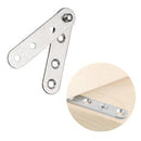 Stainless Steel Doors Hinges Rotating Concealed Upper Lower Hinge (100mm)
