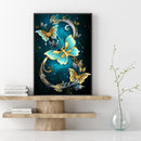 Oil Paint By Numbers Butterfly Coloring Picture Digital L487