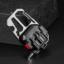 600LM IPX6 Mini LED Flashlight Multifunction Screwdriver Corkscrew Camping: