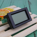 LCD Digital Dual Display AC80-300V Voltmeter 45.0-65.0Hz Frequency Meter(2)