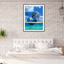 5D Diamond Painting Kit DIY Stepping Earth Elephant Full Round Drill Mosaic