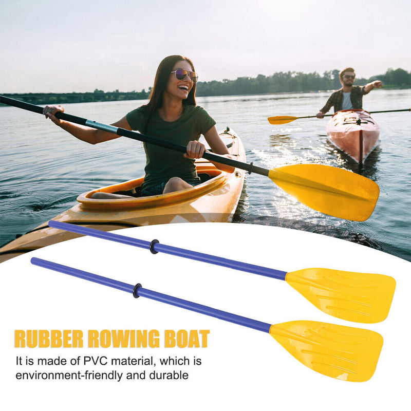 2pcs Detachable Kayak Fishing Boat Rafting Paddle Surfing Canoe Boating Paddl