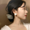 Fashion Women Boho Flower Statement Alloy Drop Dangle Ear Earrings Stud A0N1