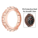 Transparent TPU Smart Watch Cover for Huami Amazfit T-Rex PRO/T-Rex (Black)
