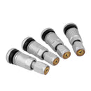 Ecotrump 4pcs Universal Metal Car Motorcycle Tubeless Wheel Tire Valve Cap