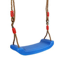Plastic Garden Swing Kids Hanging Seat Toys with Height Adjustable Ropes
