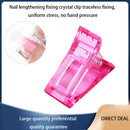 Quick Building Poly Gel Nail Tips Clip Plastic Finger Extension UV LED Builder