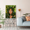 Hand Painted Oil Paint By Numbers Girl Birds Digital Drawing On Canvas Home Art