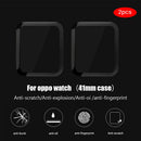 2x Transparent Screen Protectors Full Cover Smart Watch Display Protective Film