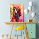 5D DIY Full Round Drill Diamond Painting Japanese Drawing