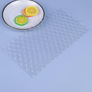 4pcs/Set Grid Transparent Texture Mat Cake Border Decorating Tool Cake Mold