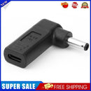 90 Degree USB-C Type-C Female to 4.5x3.0mm DC Male Plug Converter for Dell