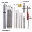 Crafts Tools Mending Craft Hand Sewing Needle Sew Pins Kit Large Eye Needles