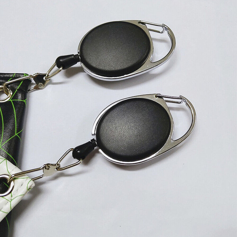 Square Golf Ball Cleaning Towel w/ Keychain Buckle Golf Balls Club Head Clean