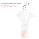 Diamond Painting Funnel Color Bead Container Diamond Embroidery Accessories