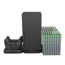 For X-BOX SX 3-in-1 Gamepad Controller Charging Dock Game Disc Storage Stand