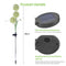2Pcs LED Garden Solar Light Dandelion Flower Waterproof Outdoor Yard Stake Light