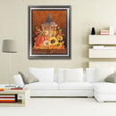 5D DIY Full Round Drill Diamond Painting Candlelight Cross Stitch Embroidery