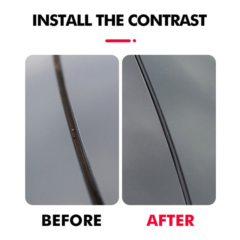 1 Roll Windshield Roof Wind Guard Noise Lowering Reduction Seal Kit Damping Seal