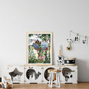 Partial Embroidery DIY Morning Glory 14CT Print Kit Cross Stitch Home Decoration
