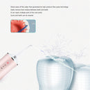 Electric Oral Irrigator Dental Water Jet Water Flosser Teeth Scaler (Pink) Newly