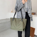 Simple Nylon Handbags Women Large Capacity Shoulder Bag Travel Shopping Totes