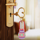 5pcs Diamond Painting DIY Full Special Shaped Easter Keychains Kit (YSK77) Newly