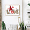 50x40cm Paint By Numbers Gnome Oil for Adults Children Room Home Wall Decor Gift