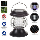 Solar Powered LED Mosquito Fly Bug Insect Zapper Killer Lamp Light Outdoor D3B1