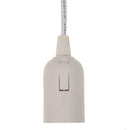 E27 Lamp Bases with Switch Wire for Pendant Bulb Hang Light (Lamp Holder-C)