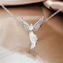 Bless Gifts Christian Virgin Mary Jewelry Angelwing Pendant Religion Prayer