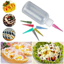 Plastic Squeeze Bottle Condiment Dispenser Sauce Vinegar 7C8A T2B1 Jam F6 T5G6