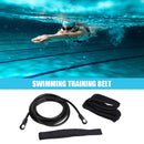 Swim Training Exercise Belts Rope Swimming Harness Resistance Band (Black) Newly