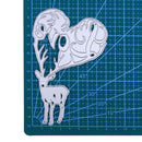 DIY Craft Cutting Dies Stencils Scrapbook Embossing Album Card Gift(Heart)