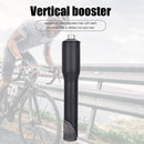 Bicycle Fork Stem Riser Rise Extender Handlebar Stem Adaptor (Black 22.2mm)