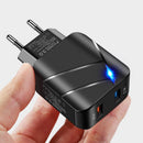 28W USB Charger QC3.0 Quick Charge 3.0 Fast Wall Charger for Smartphone Tab