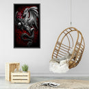 5D Diamond Painting Dragon Full Round Rhinestone DIY Wall Art Home Decorations