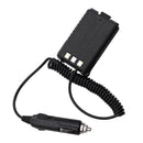 12V Car Charger Battery Eliminator for Baofeng Dual Band Radio UV5R 5RA 5RE