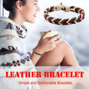 DIY Handmade Weave Rope Bracelet Colorful Ethnic Bangles Jewelry (Style 2)