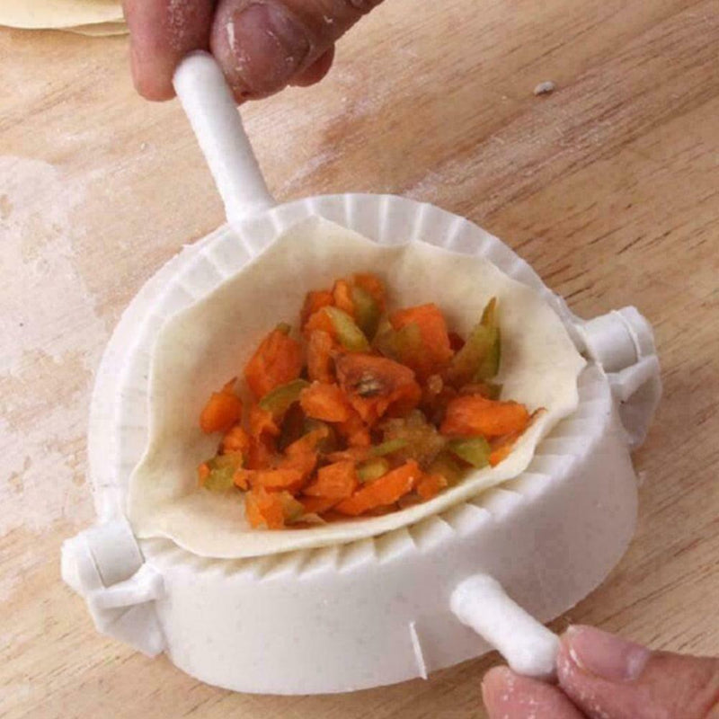 3 X Dumpling Mould Dough Press DIY Meat Pie Pastry Maker Z0Q H Tools I6U9
