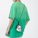 #A Mini Nylon Purse Pendant Bag Shoulder Messenger Handbag Fashion Waistcoat Bag