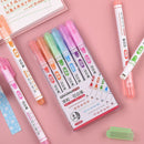 Hand Account Wavy Lace Outline Pen Fluorescent Pen Highlighter Roller Curve Pen
