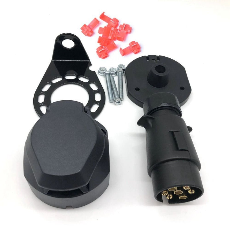 Electrics Electric Trailer Heavy Duty Trailer Plug Adapter Towing Plug Wiring