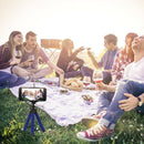 Flexible Octopus Phone Tripod Bracket Monopod with Phone Clip (Blue)