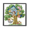 2 Strands 27x27cm Partial Embroidery Cross Stitch Stamped Art Craft Home Decor
