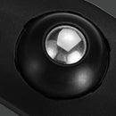 4x Adhesive Casters Pulley Rollers for Cabinet Trash Can Wheel Box (Black)
