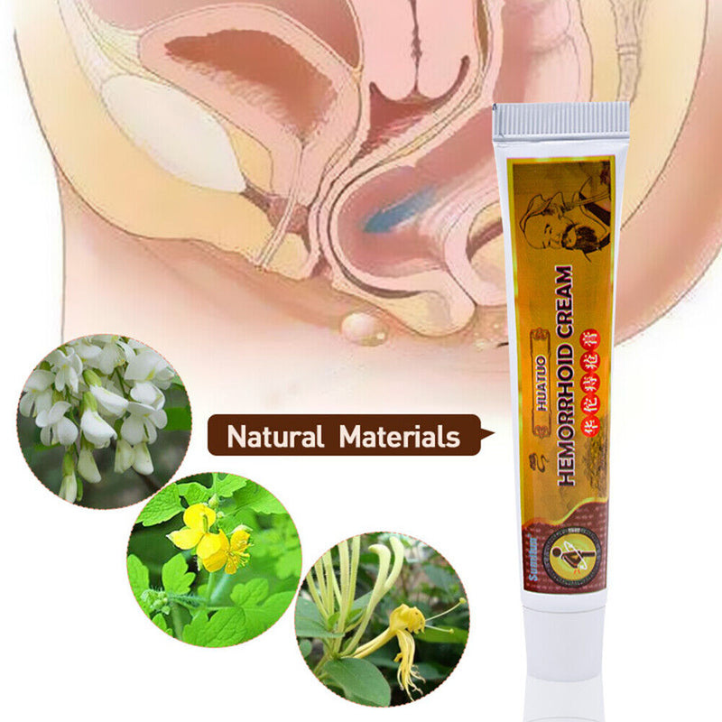 Hemorrhoid Ointment Powerful Treatment External Anal Fissure Relief Pain Product
