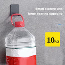 Self-Adhesive Stainless Steel Double Hooks Bathroom Shaver Holder Hanger