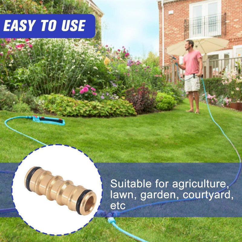 Hose Joiner 2 way Tap Garden Connector Adaptor Coupler AdapterS TapS Pipe H5P0